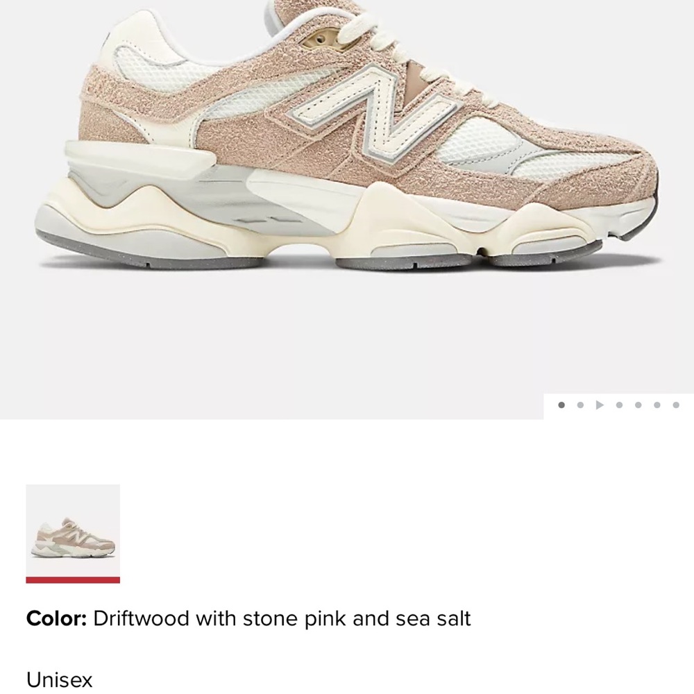 NEW BALANCE 9060 WOMENS SIZE 7.5